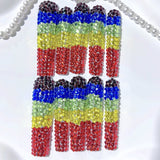 Rainbow Crystal Gradient Sparkle Press On Nail Set