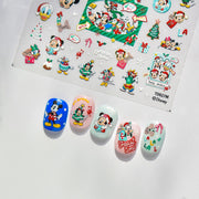 365nails: "Disney Mickey Christmas" – nail art stickers