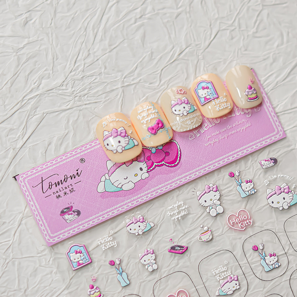 365nails: "Hello Kitty Kawaii" – Nail Art Stickers