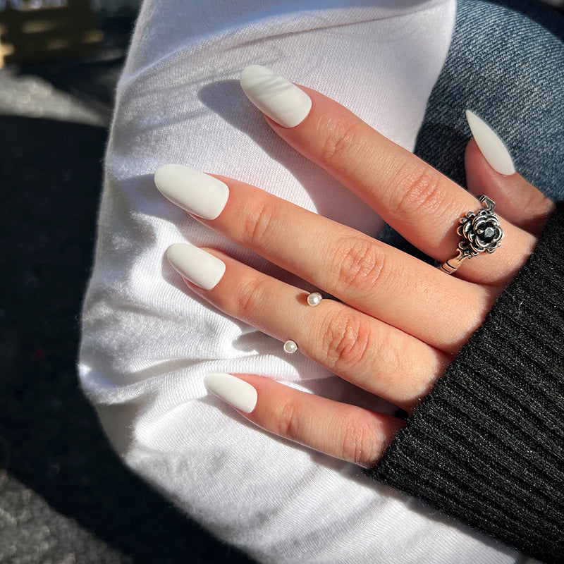 Wearing Nail Scrub Solid Color Collection Nail Patch Wearing Nail Patch Wholesale Wearing Nail Art Advanced Nail Patch Wholesale｜365nails
