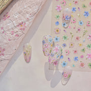 365nails: "Pétale aquarelle pastel" –Autocollants pour ongles