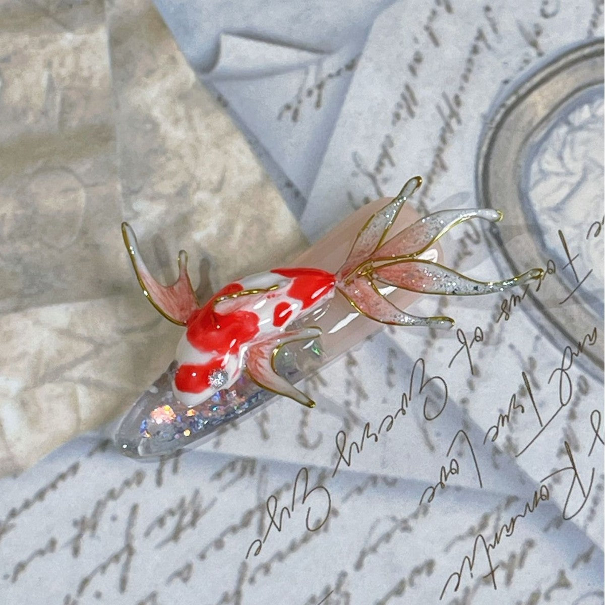 The Art Edit · Lotus & Koi Gleam