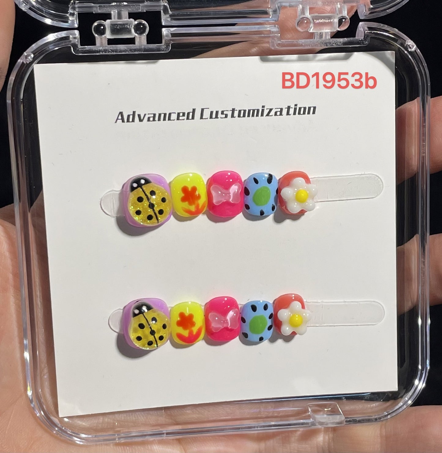 Cute Cartoon Kids Press On Nails Collection