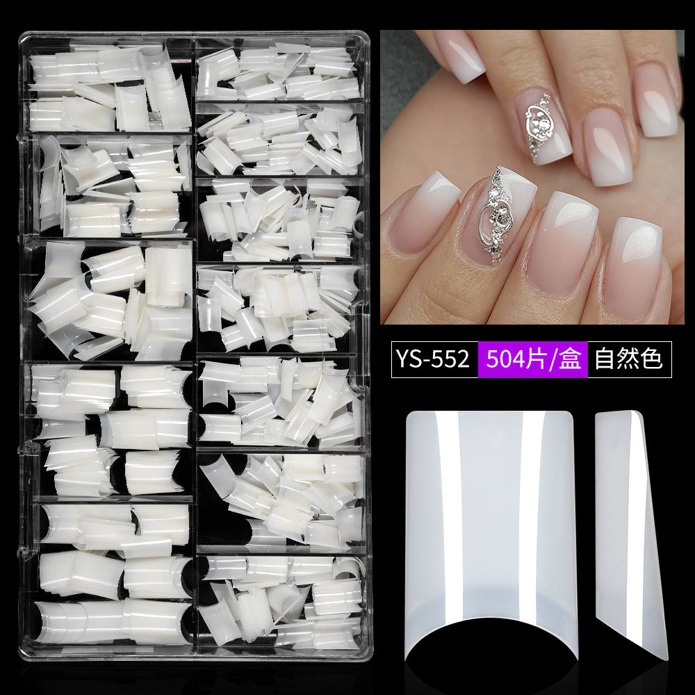 Custom Pro Collection: "Vivid Half-Cover" – Small Batch Custom Half-Cover Nail Tips