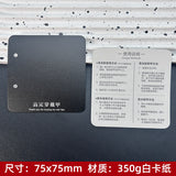 Artistic White Display Cards for Press On Nail Presentation (MOQ=50)