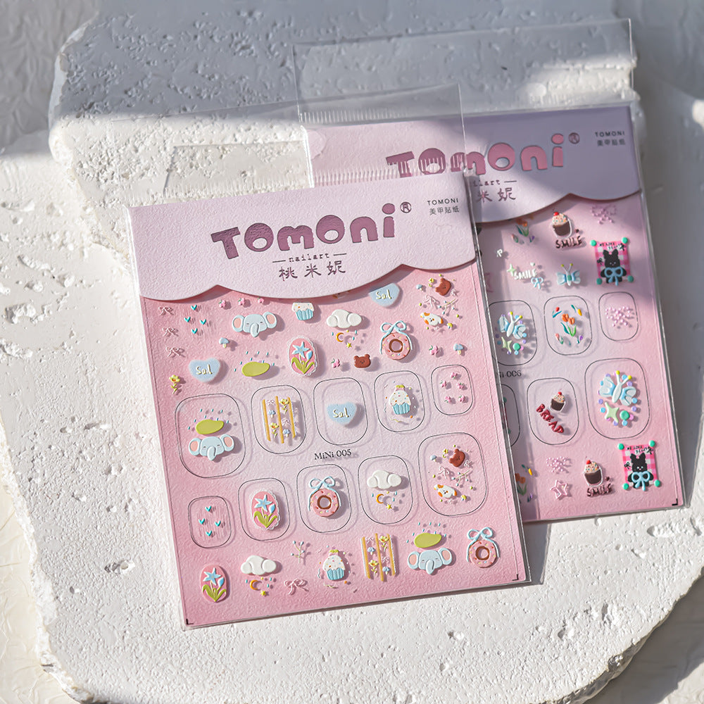 Taomini Sweet Party – Conjunto de Nail Art Fofa Colaborativa