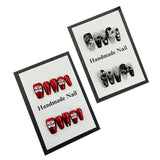 Custom Printed Display Cards for Press On Nail Packaging (MOQ=50)