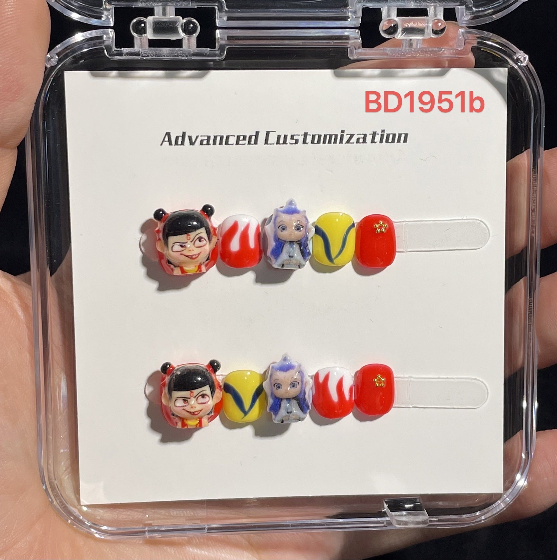 Cute Cartoon Kids Press On Nails Collection