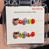 Sweet Cartoon Candy Kids Press On Nails Assorted Set