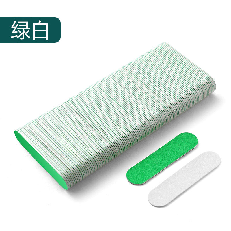 Colorful Double-Sided Nail Files | Multiple Grit Options | Customizable with Logo (MOQ=100)