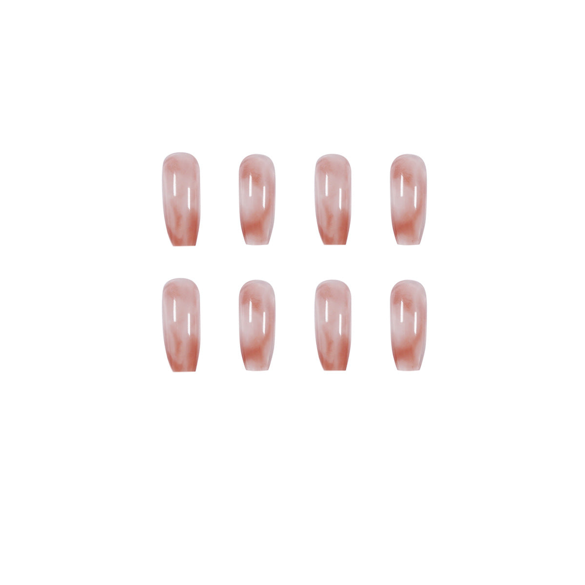Amber Ice Penetration Wear Nail Art Finished Fake Nail Nail Art Patch Nail Patch Removable Nail Ballet｜365nails
