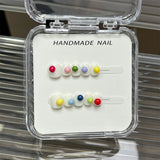 Sweet Cartoon Candy Kids Press On Nails Assorted Set