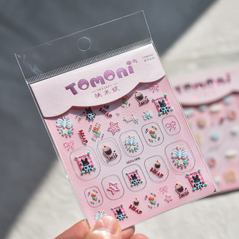 Taomini Sweet Party – Conjunto de Nail Art Fofa Colaborativa