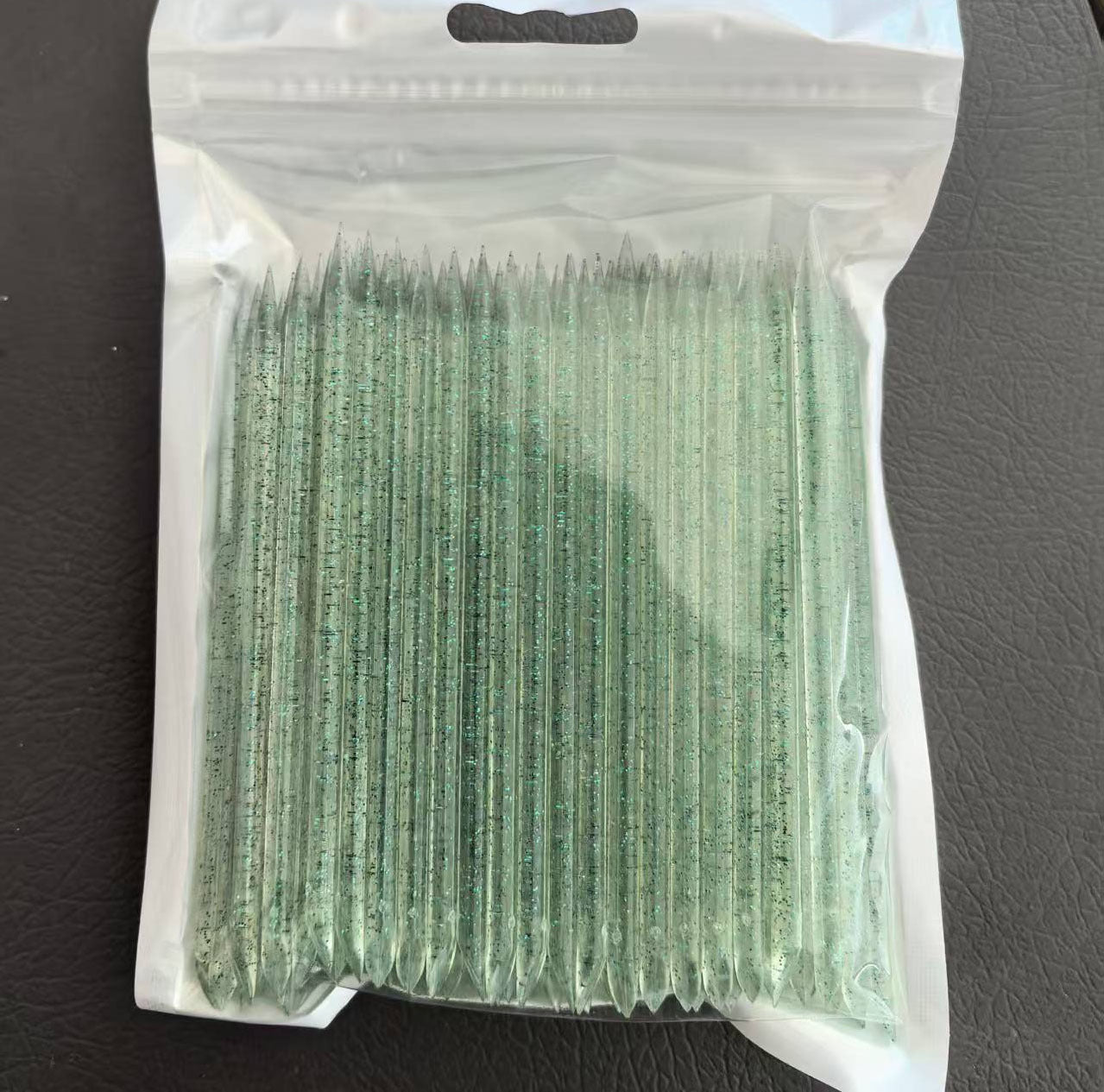 New nail art tool point drilling glue stick crystal rod nail art stick double head push dead skin beauty tool