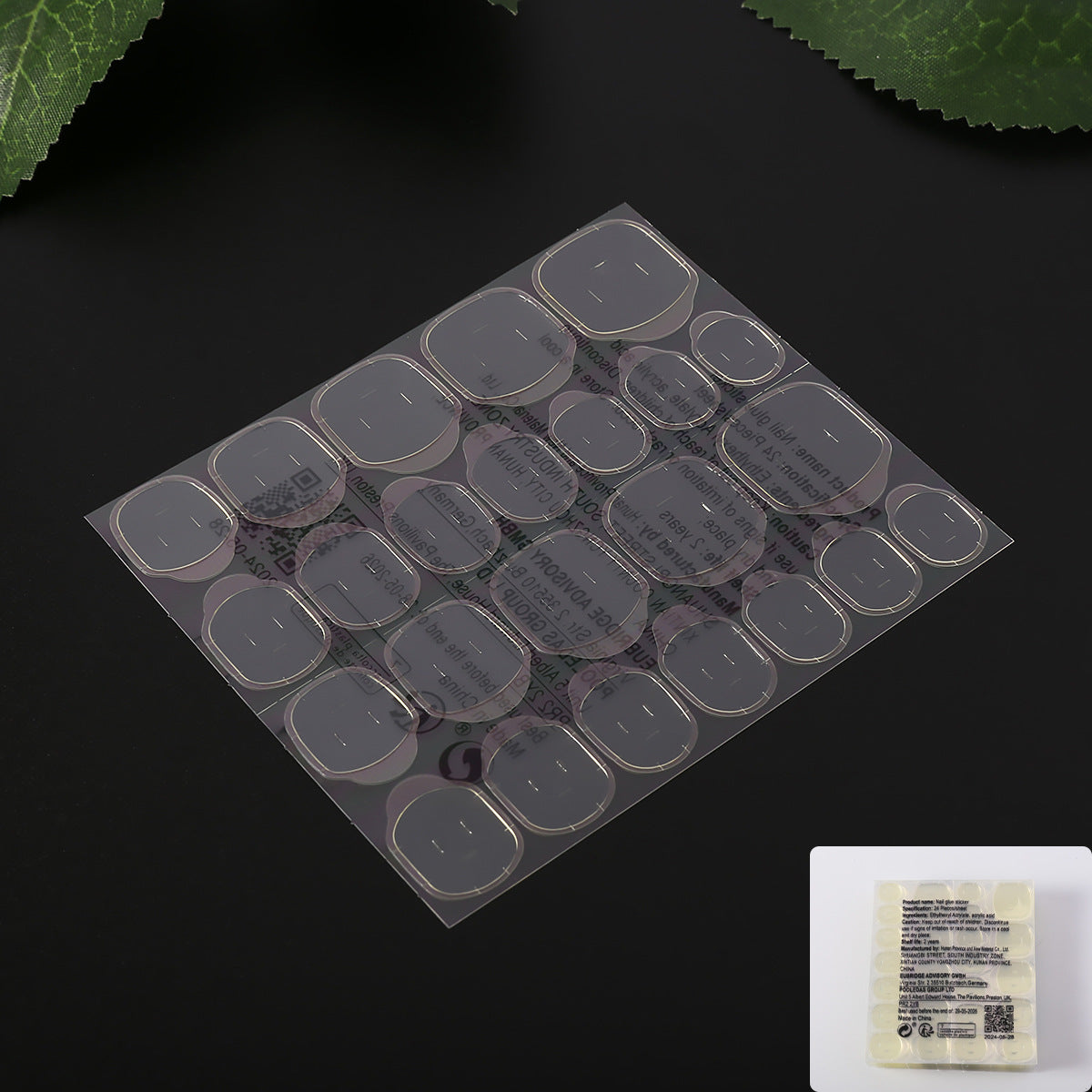 穿戴甲專用果凍黏著貼片 | 50pcs