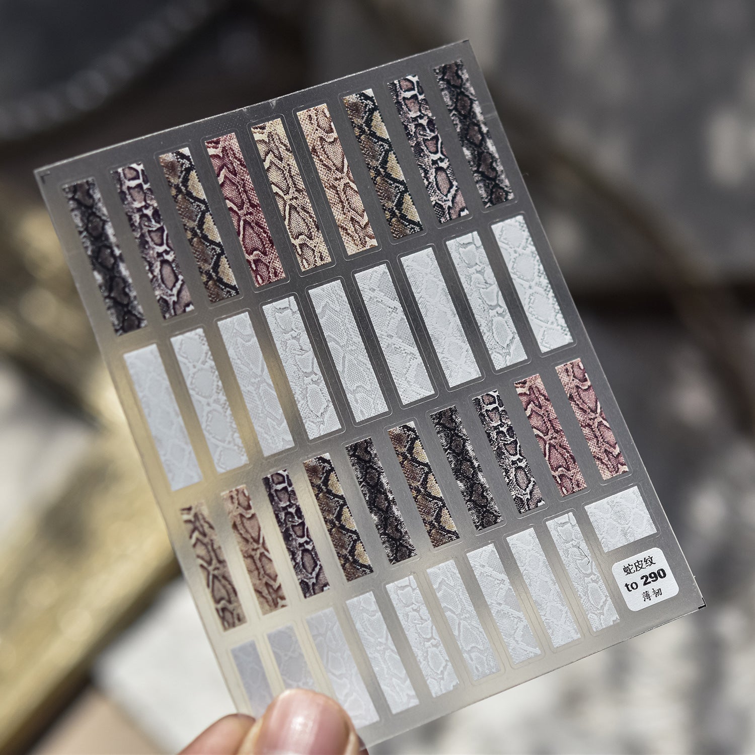 Vintage Monogram Buttons: "Retro Letter Button" – 5D Embossed Nail Sticker