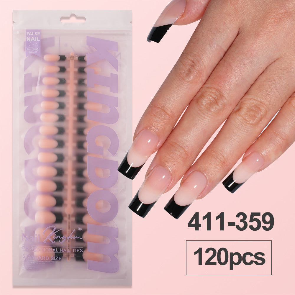 Nail Tips French prefabricated nail pads, whole bags, new non-marking removable fake nail patches, French press on nails