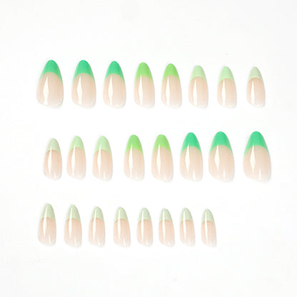 Green French Press onable Nail  Nail  Nail  Removable Nail｜365nails