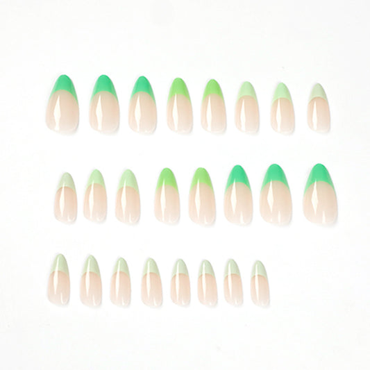 Green French Press onable Nail  Nail  Nail  Removable Nail｜365nails