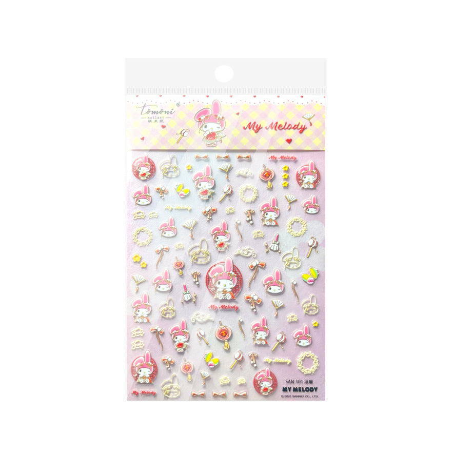 365nails : « Kuromi style japonais » – Autocollants pour ongles