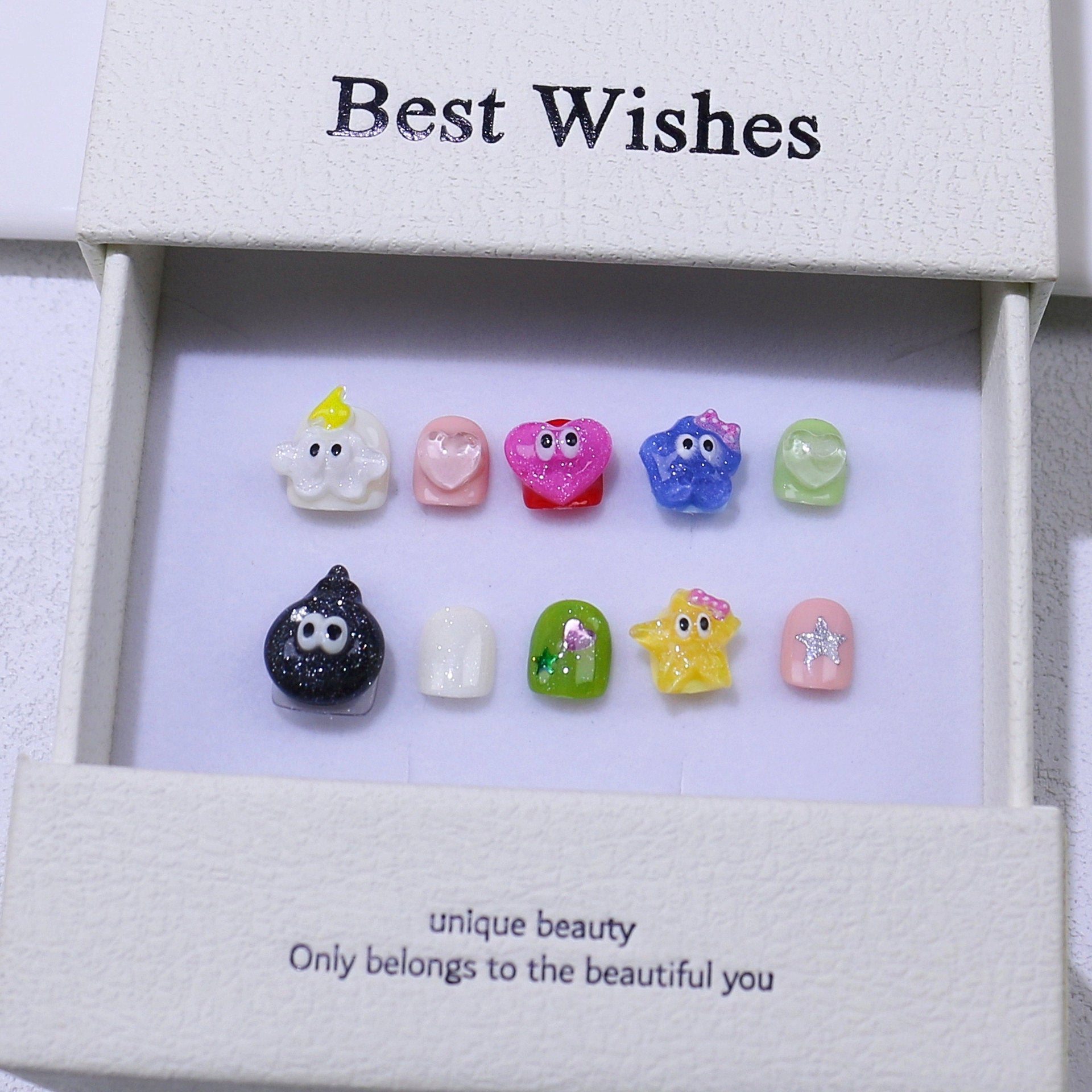 Children's special cute cartoon nail art 3-12 years old girls and children nail art film