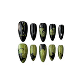 Novo produto final feito à mão, unhas postiças estilo olho de gato, removíveis e avançadas, de celebridades da Internet | 365nails