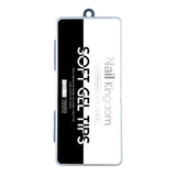 Nail Tips Full number of special nail pads for nail salons, transparent and seamless 150 pcs, boxed press on nails pads, almond trapezoidal fake nails.