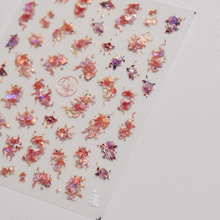 "Iridescent Shell Pearl Goldfish" – Shell Pearl Goldfish Collection