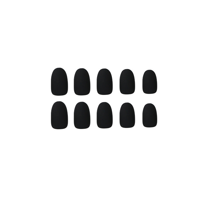 Wearing Nail Scrub Solid Color Collection Nail Patch Wearing Nail Patch Wholesale Wearing Nail Art Advanced Nail Patch Wholesale｜365nails