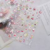 365nails: "Cherry Bunny Sweet Shop" – nail art stickers