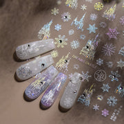 365nails: "크리스탈 스노우 드림" – 네일 아트 스티커