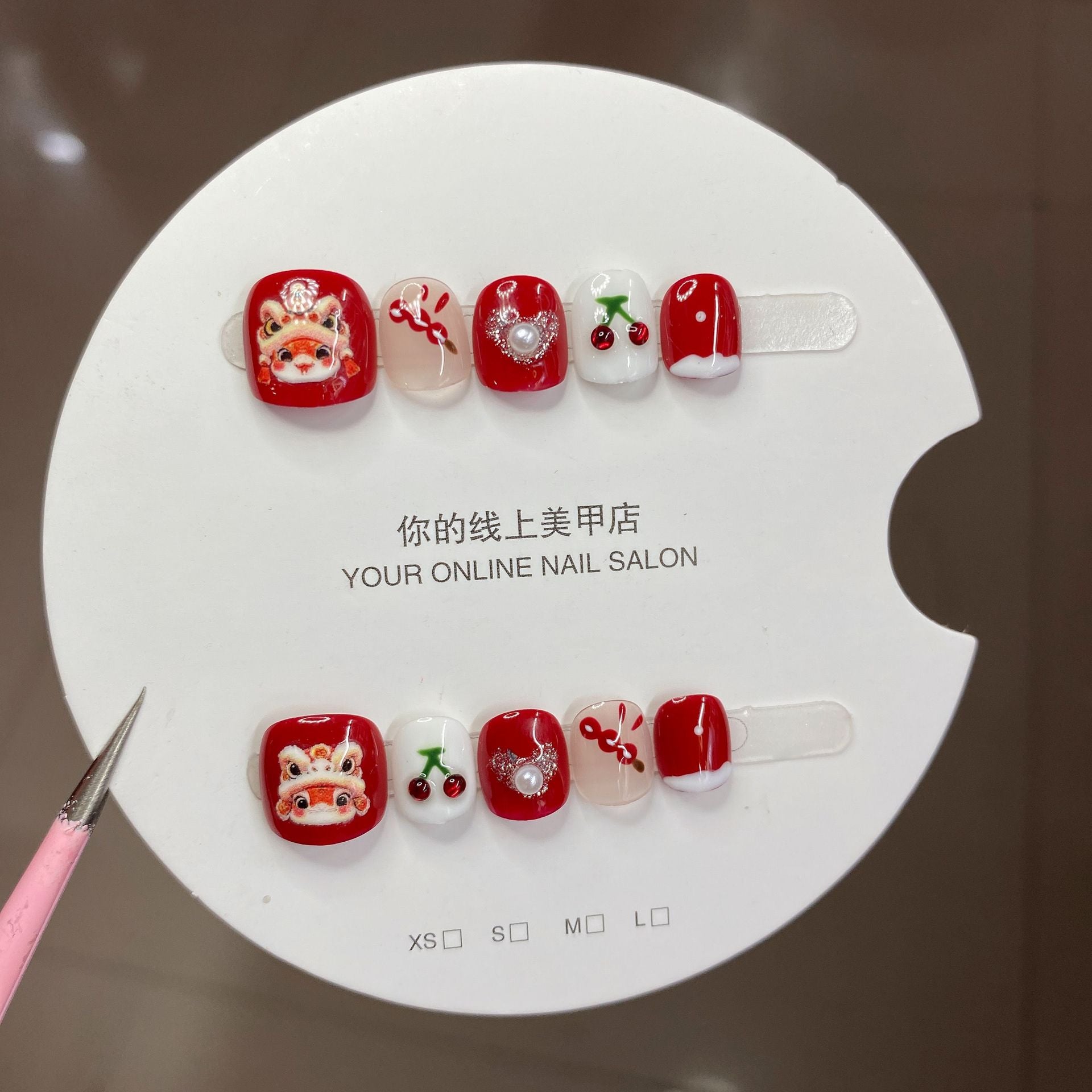 Children's special cute cartoon nail art 3-12 years old girls and children nail art film