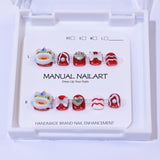 Children's special cute cartoon nail art 3-12 years old girls and children nail art film