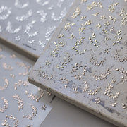 Gold Foil Foliage Nail Stickers – Botanical Metallic Collection