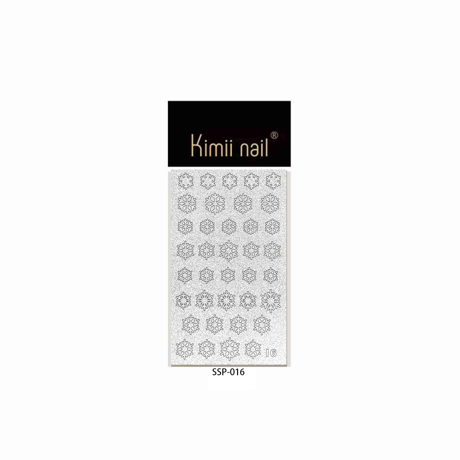 Silver Glitter Stripe: "Minimalist Shimmer" – Nail Sticker