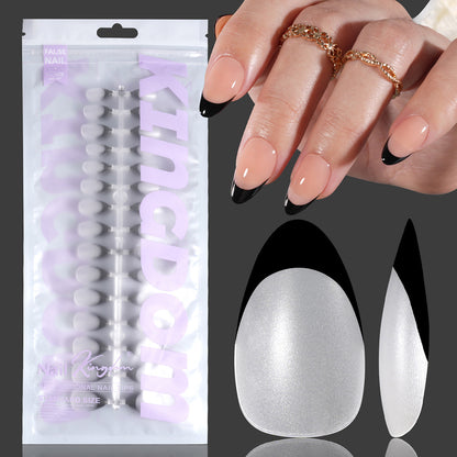 Nail Tips hot-selling nail pieces Frosted French, no-carving and grinding nail patches Prefabricated nail 120 pieces False nail wholesale