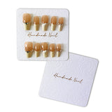 Horizontal Textured Press On Nail Display Cards (MOQ=50)