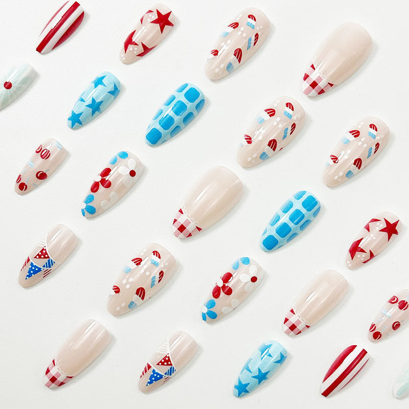365nails: "Independence Firework"