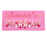 Sweetheart Cherry & Bow Press-On Nails