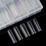 Nail Tips Extension nail mold wholesale, new boxed transparent paperless fast phototherapy nail crystal extension nail mold