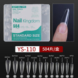 365nails 240PCS Cross-Border Bestseller | No-File Seamless Soft Gel Nail Tips (Half/Full Matte Options)