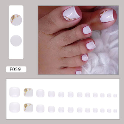 Desejo puro diamante francês flash ins vento doce e fresco menina quente unhas postiças e unhas postiças especiais para manicure unhas postiças postiças｜365nails