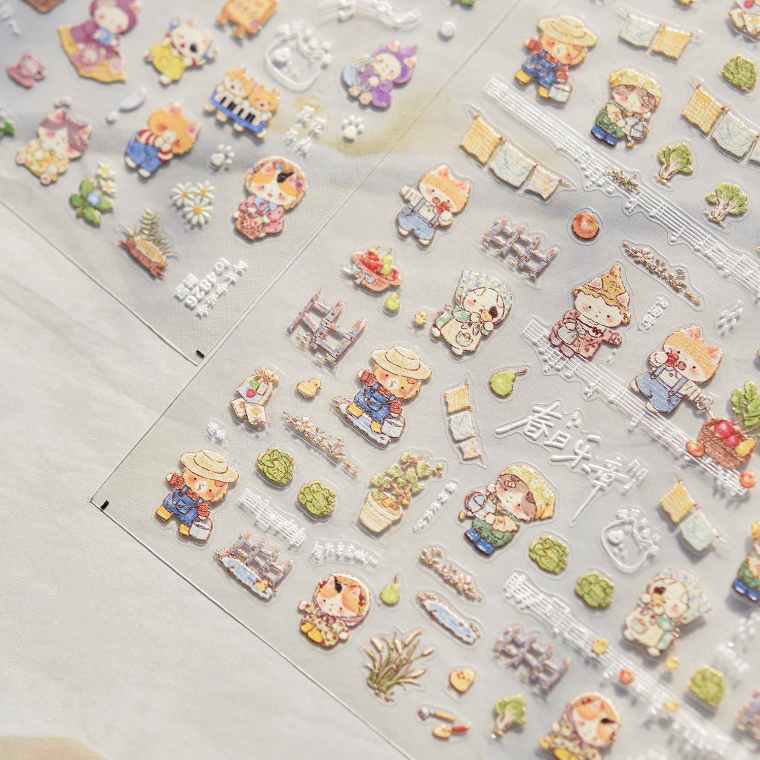 Forest Tea Party – Cute Nail Art Accent Set
