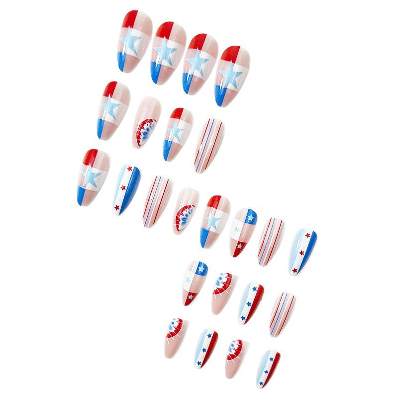 365nails: "Festive Fireworks"