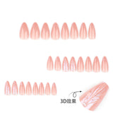 hot-selling three-dimensional shell  pads wholesale  nude almond nail patch｜365nails
