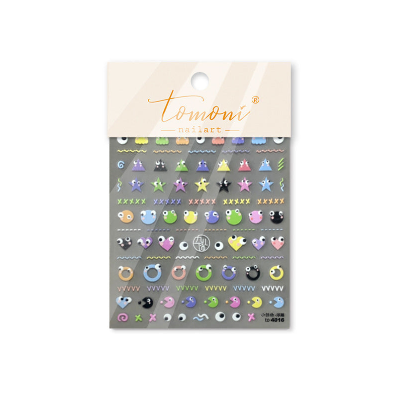 365nails: "Cute Monster Party" – nail art stickers