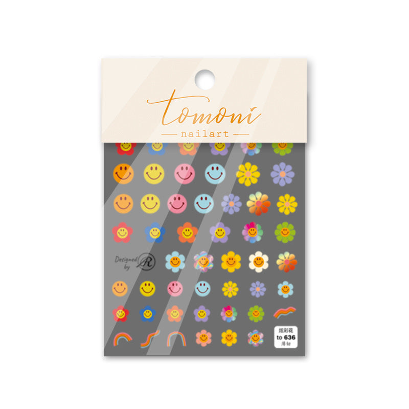 365nails: "Neon Star Rhinestone" – Nail Art Stickers