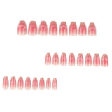 Soft Milky French Nails with Subtle Shimmer Finish