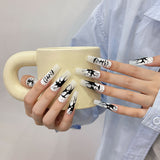 Pure handmade press on nails   nail art fake nails beauty | 365nails