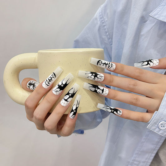 Pure handmade press on nails   nail art fake nails beauty | 365nails